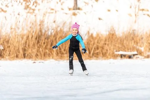Young Beginner Skater Stock Photos
