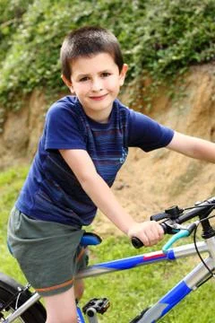 Young biker Stock Photos