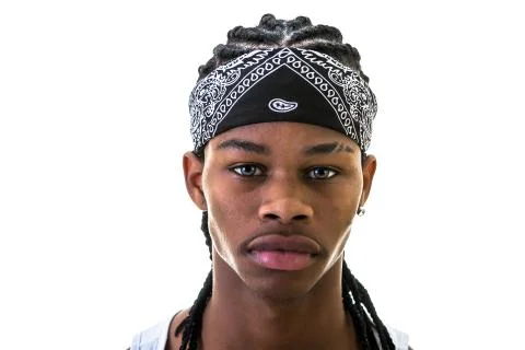 Young black man with do-rag Stock Photos