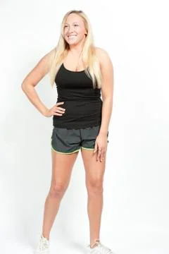 Young Blond Model Stock Photos