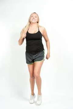 Young Blond Model Stock Photos