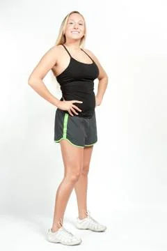 Young Blond Model Stock Photos