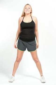Young Blond Model Stock Photos