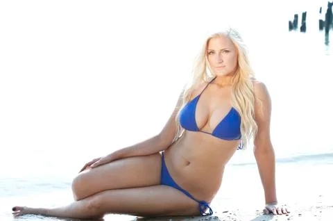 Young Blond Model Stock Photos