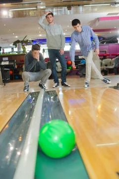 Young bowler Stock Photos