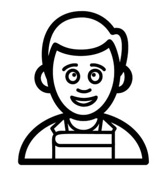 Young Boy Avatar Stock Illustration