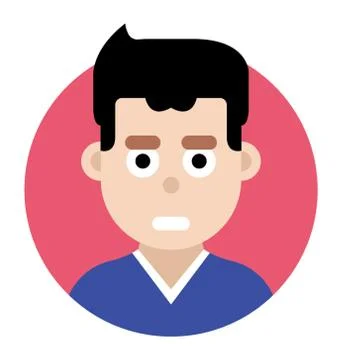 Young Boy Avatar Stock Illustration