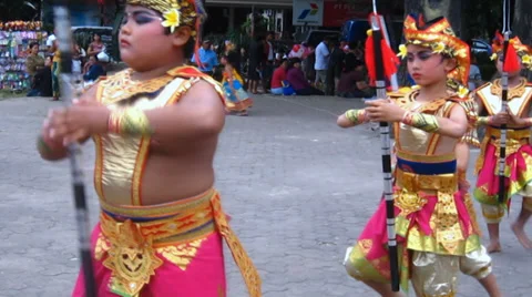 Young boy Balinese Dancer. Stock Footage 35296130
