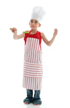 Young boy chef Stock Photos