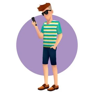 Young Boy イラスト素材