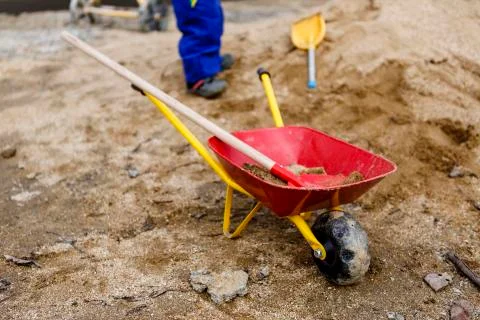 Young boy play Stock Photos