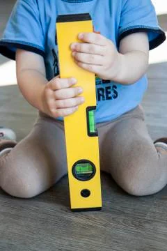 Young boy play Stock Photos