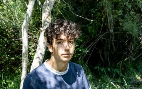 Young boy posing Stock Photos