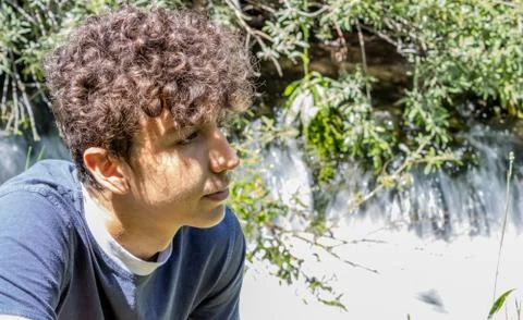 Young boy posing Stock Photos