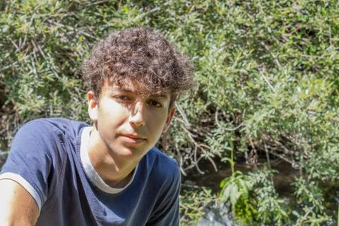 Young boy posing Stock Photos