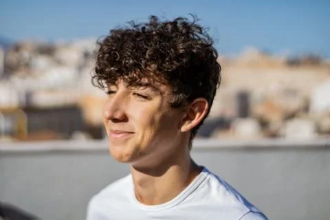 Young boy posing Stock Photos
