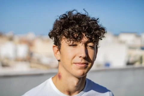 Young boy posing Stock Photos