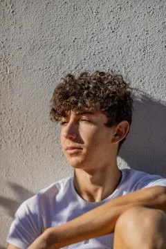 Young boy posing Stock Photos