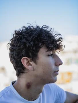 Young boy posing Stock Photos