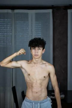 Young boy posing Stock Photos