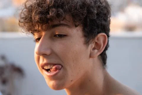 Young boy posing Stock Photos