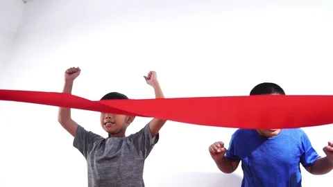 Young boy running Stock Footage 95004660