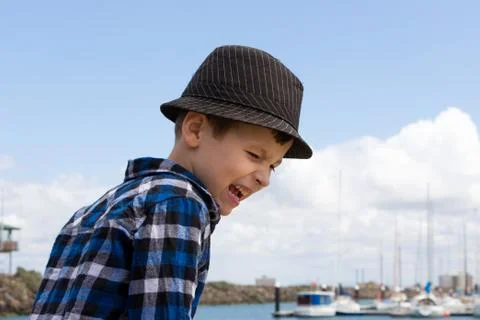 Young Boy Screaming Stock Photos
