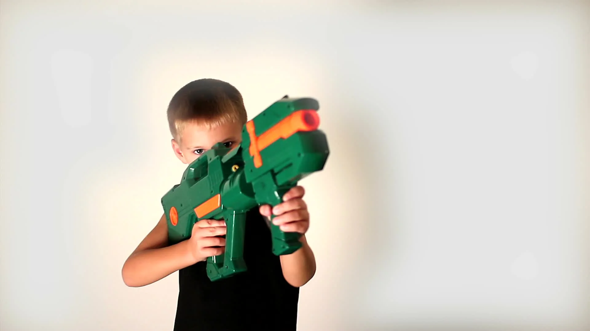 Boys shooting best sale nerf guns