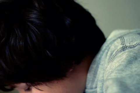 Young boy smiling to the camera Stock-Footage 863473