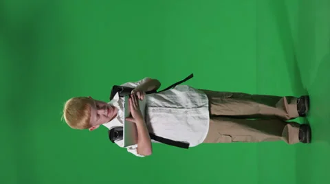 A young boy working on his tablet Stock-Footage 39514940