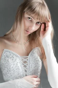 Young bride Stock Photos