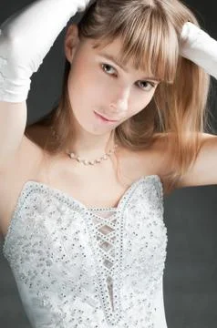 Young bride Stock Photos