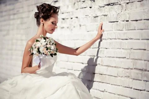 Young bride Stock Photos