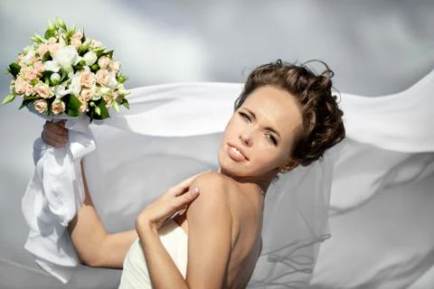 Young bride Stock Photos