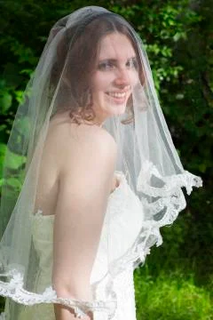 Young bride 스톡 사진