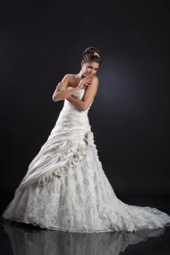 Young Bride Stock-Fotos
