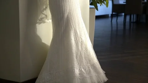Young bride at a wedding at the hotel Видео 71374689