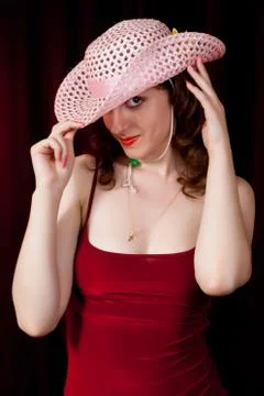 Young brunette Stock Photos