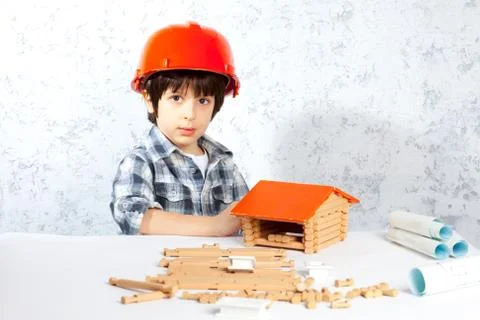 Young builder Stock Photos