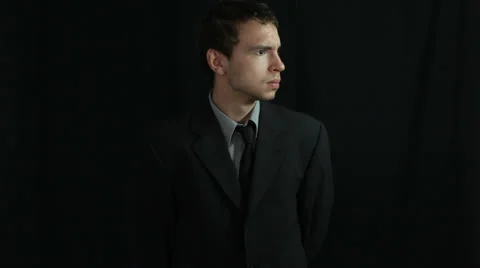 Young businessman 库存影片 23940494