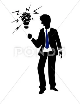 Young businessman Stock Illustration