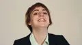Young businesswoman giggling HD Footage
