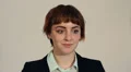 Young businesswoman hears funny office gossip HD Footage
