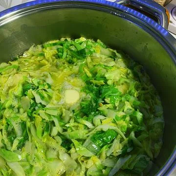 Young cabbage Stock Photos