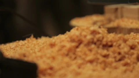 Young carpenter finishes to work Stock-Footage 100764265