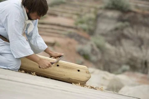 A Young Carpenter Stock Photos