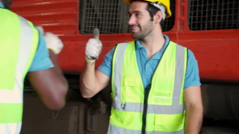 Young caucasian engineer walking checking train diesel engine while high fi.. 스톡 동영상 252447753