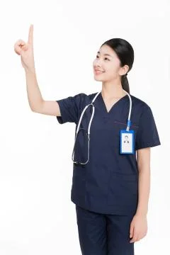 Young chinese surgeon Stock Photos
