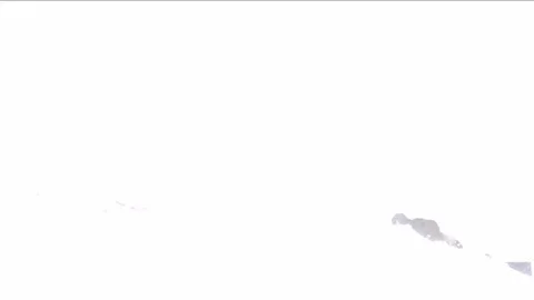 Young climber breaks down the mountain. Motivation. Stock Footage 69100179