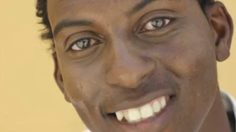 Young college student smiling at camera Stock Footage 7763857